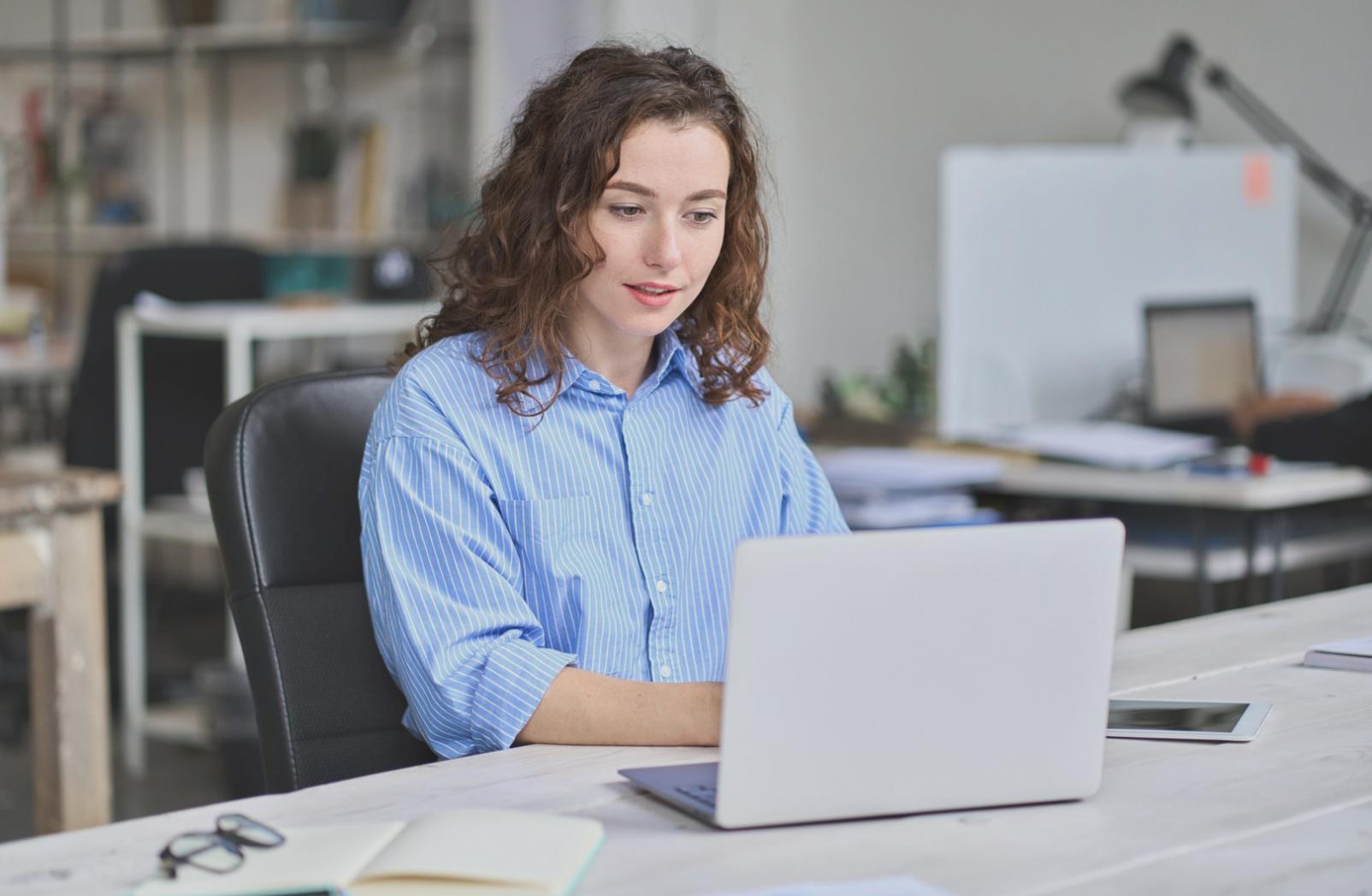 SEO content strategy workspace with keyword research and content planning materials